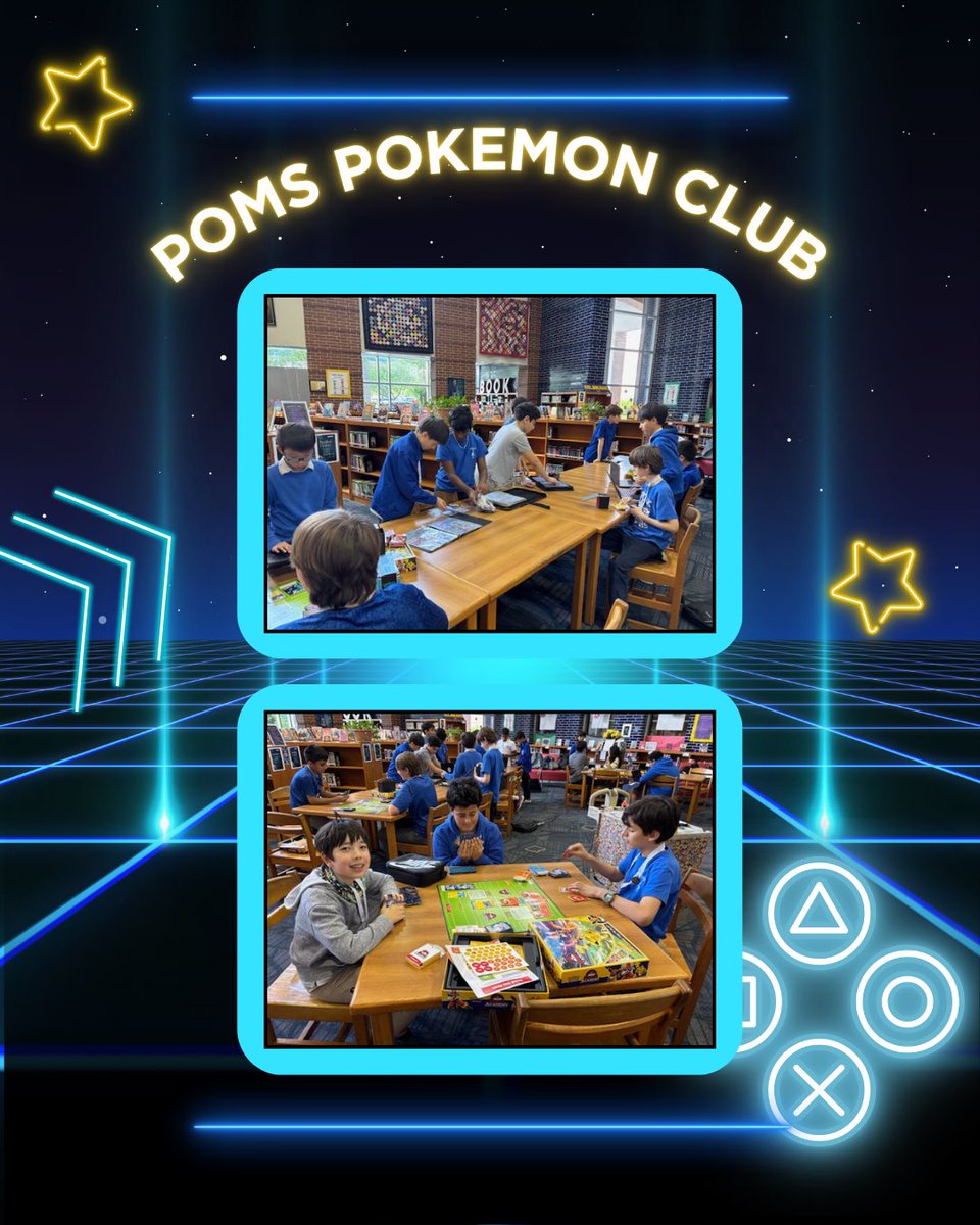 Pin Oak MS Library tweet media