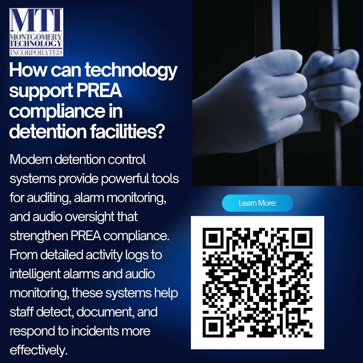 mtisecurity's tweet photo. Modern detention control systems provide powerful tools for auditing, alarm monitoring, and audio oversight that strengthen PREA compliance. 

See more at: https://t.co/UVlWPOg5ra

#SCADA #security #detentioncontrols #jails #prisons https://t.co/EowhSXPOnn