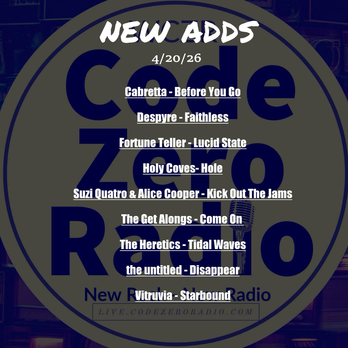 Code Zero Radio tweet media
