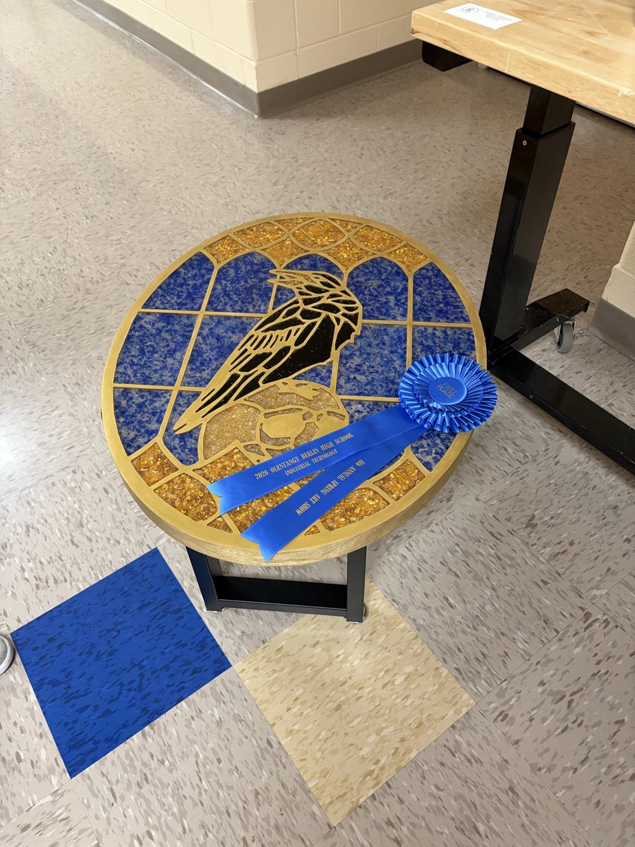 OBHSTECH's tweet photo. Art show complete. Great work this year in the shop Bears!! @OBHS_Principal @OlentangySD https://t.co/IlyUcqRHup