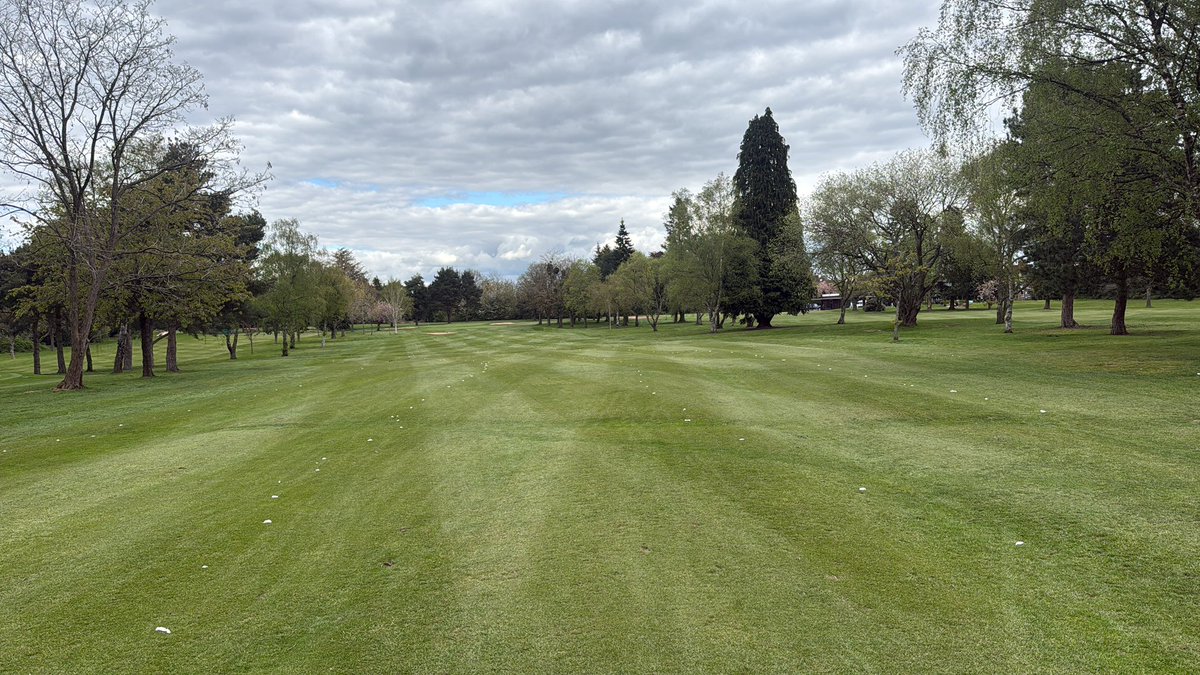 c86low's tweet image. Fairway cut and primo spray now the granular has started to kick in! Busy few days ahead and looking forward to hosting the @BIGGAMidlands golf day on Thursday! #golf #greenkeeping #golfcourse