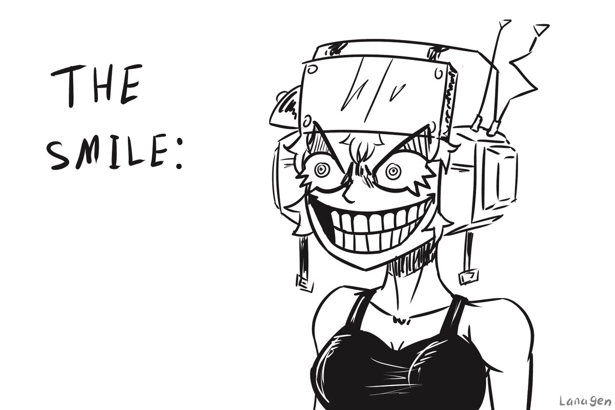 ArtLanagen's tweet image. Beautiful smile  

#Psychopomp #Venus #Mercury