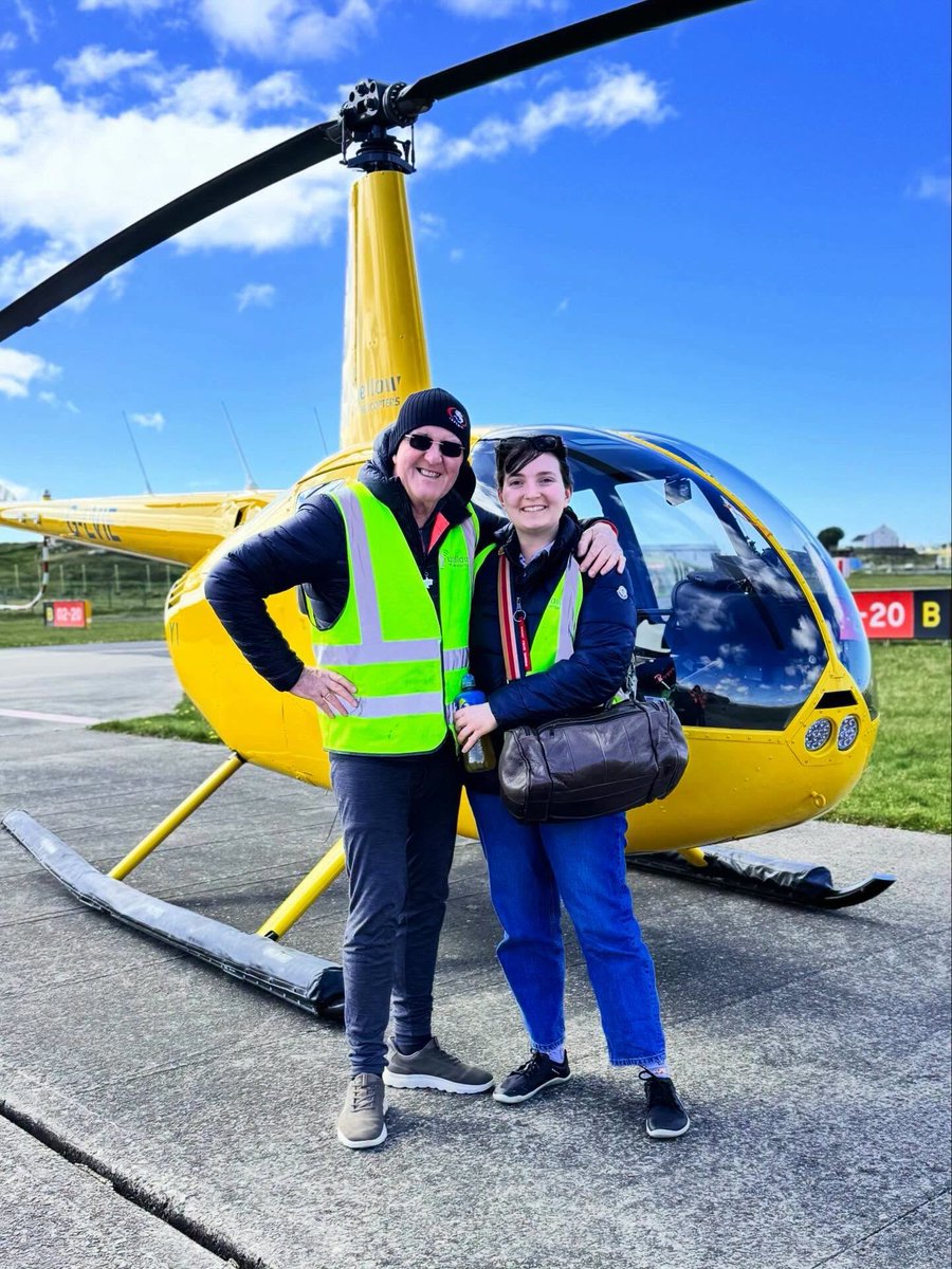 Donegal_Airport's tweet image. Delighted to welcome Olivia and her Dad Nigel from the Isle of Man today 🚁

We hope you have a wonderful time in beautiful Donegal and enjoy every moment of your visit !

Bain sult as Dún na nGall ☘️

#DonegalAirport #GoVisitDonegal #IsleOfMan #WildAtlanticWay #YellowHelicopter