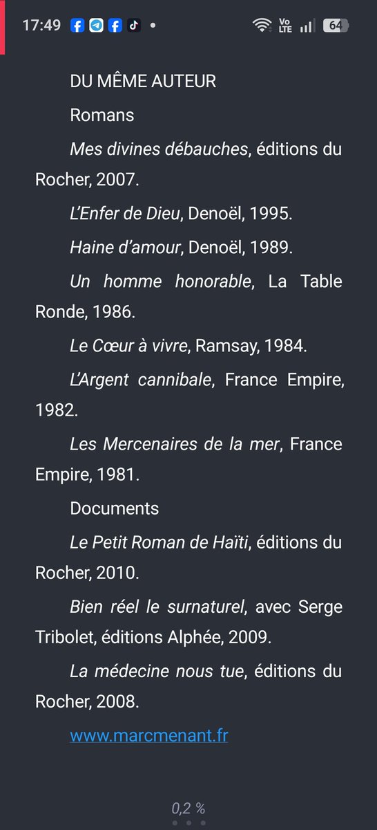 done39891907's tweet image. 77 ans ses #livre  🤔