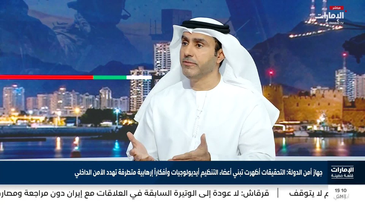 سلطان النعيمي: الإمارات ترفض توظيف المذهب في زعزعة أمنها واستقرارها #الإمارات_قلعة_حصينة 