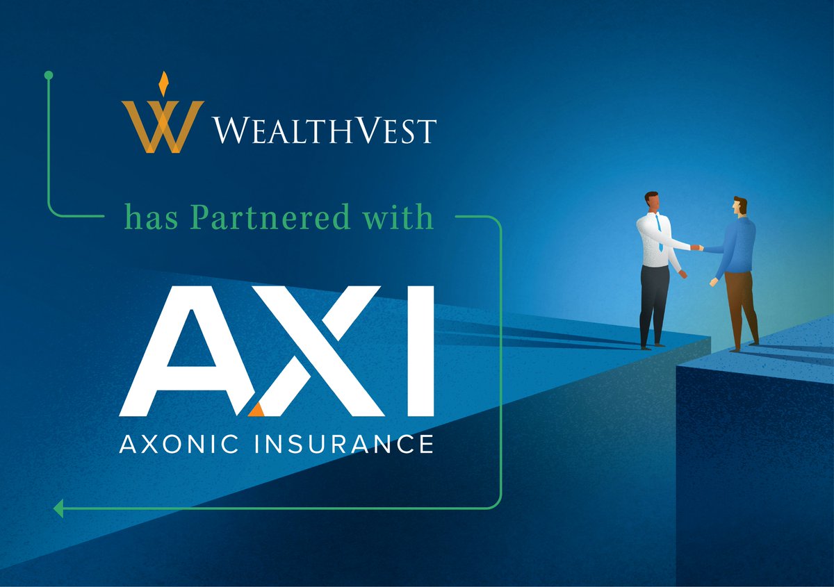 Wealthvest's tweet photo. WealthVest is proud to announce our partnership with Axonic Insurance!

https://t.co/wM7wH7YCxw

Disclosures: https://t.co/ENMnqIe3gj

0426-0015 https://t.co/IyP9lX2wfF