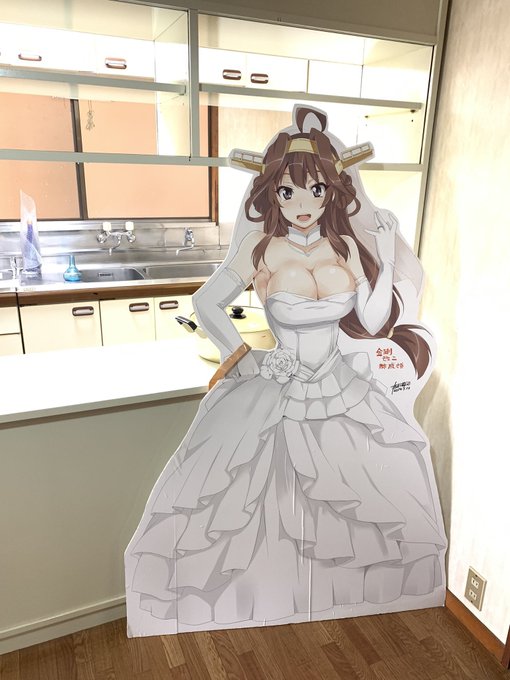 ケッコンする時にウェディング金剛ちゃんが隣に欲しくて作った 