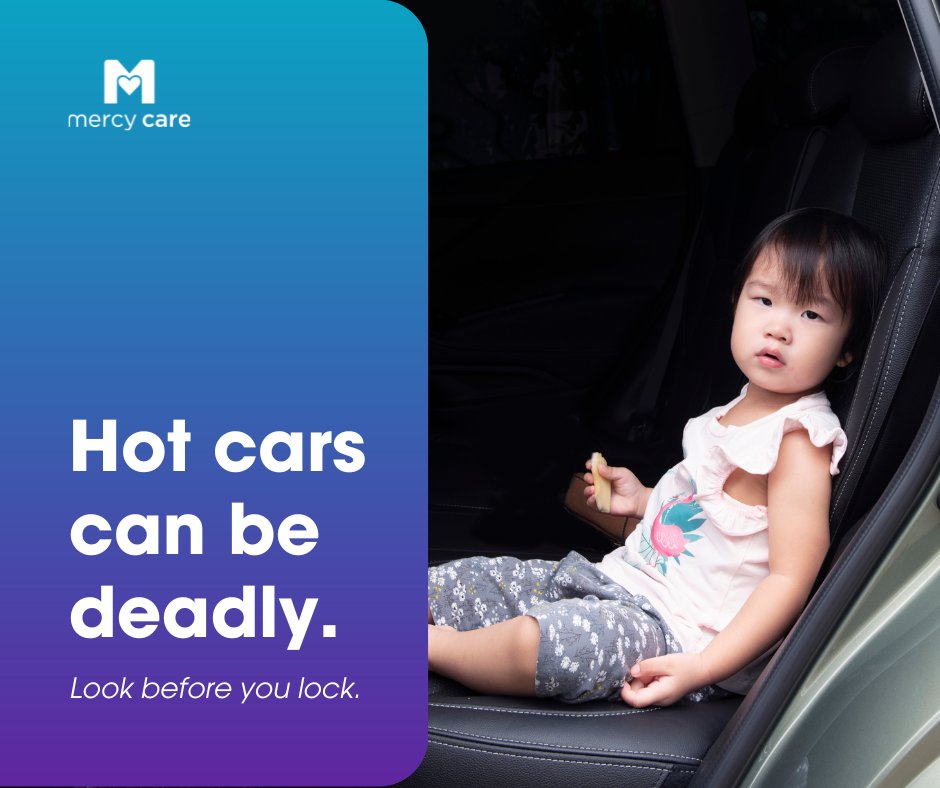 mercycareaz's tweet image. Warm weather is here, and that means extra caution is needed. A parked car can reach dangerous temperatures quickly, even on mild days.

Never leave anyone in a parked car. If you see signs of distress, call 911.

#HeatSafety #CarSafety #ChildSafety #PetSafety #SummerSafety