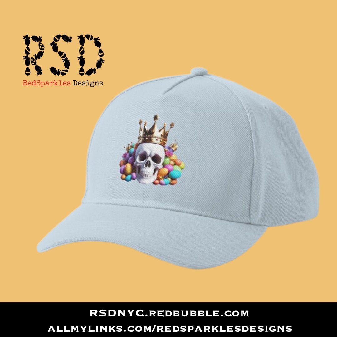 RedSparklesNYC's tweet image. 🐰 Easter Skull Cap 💀  
For when it’s Easter season… but you like all things spooky 🖤 ✨

redbubble.com/i/hat/Easter-S…

#Easter #SpookyStyle #AltFashion #SkullArt #SpringVibes #Redbubble #RSD #RedSparklesDesigns