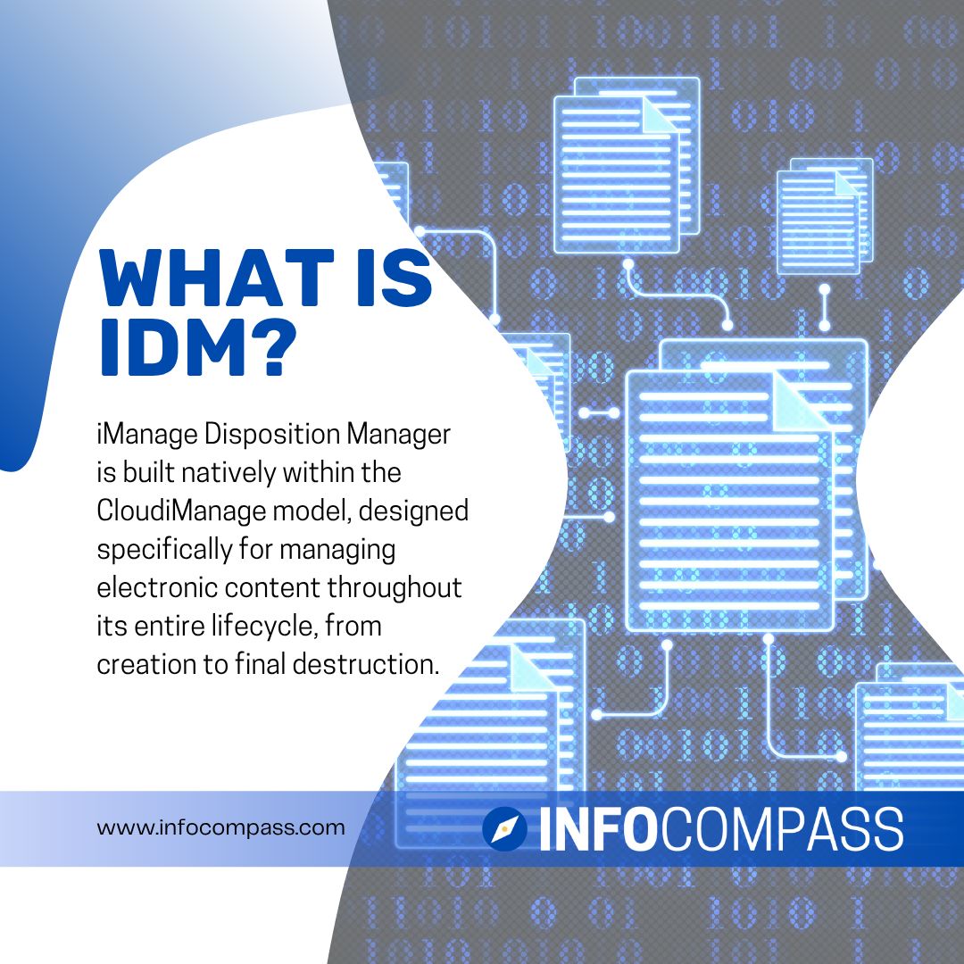 InfoCompassInc's tweet image. Want to know more about iManage Disposition Manager? Contact #infocompass today!

buff.ly/1rZX8mi

#IRM #IDM #IRMExperts #IRMImplementers #ARMA #iManage #InfoGov #InformationGovernance #InfoSec #RecordsManagement #IRMspecialists #productivity #lawfirms #law