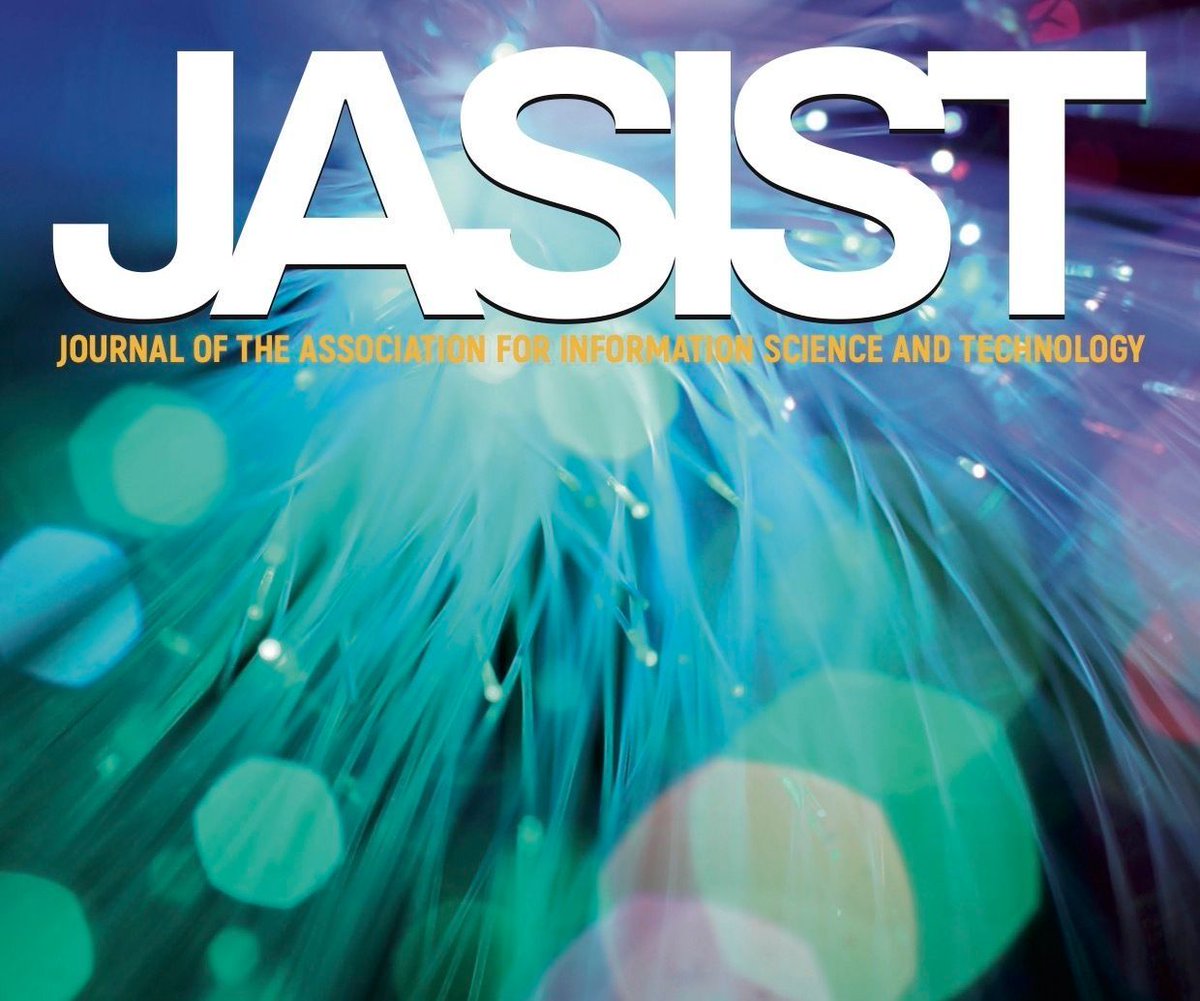 JASIST tweet media