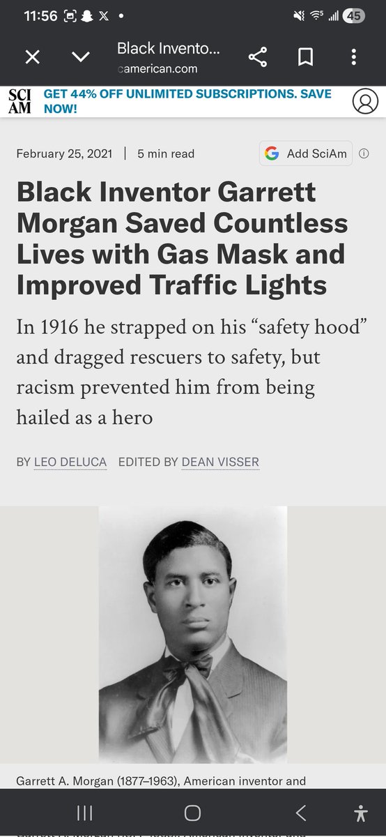 greatarthoe's tweet photo. @dead_of_banana @numakarakappa A black person Where Do We Invented firefighter gas mask and traffic lights https://t.co/w171mTYUcV