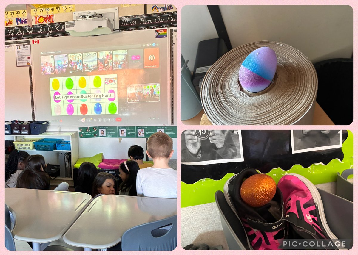 McBrideSKT's tweet photo. Thank you @ocsbRE for such a fun, interactive Easter Lesson!  🥚 🐑 🕯️. The Ss enjoyed finding the symbols of our faith and sharing on our prayer circle. @OttCatholicSB @StKateriOCSB #ocsbFaith #ocsbBuildBridges https://t.co/ZjxV4BXfSb