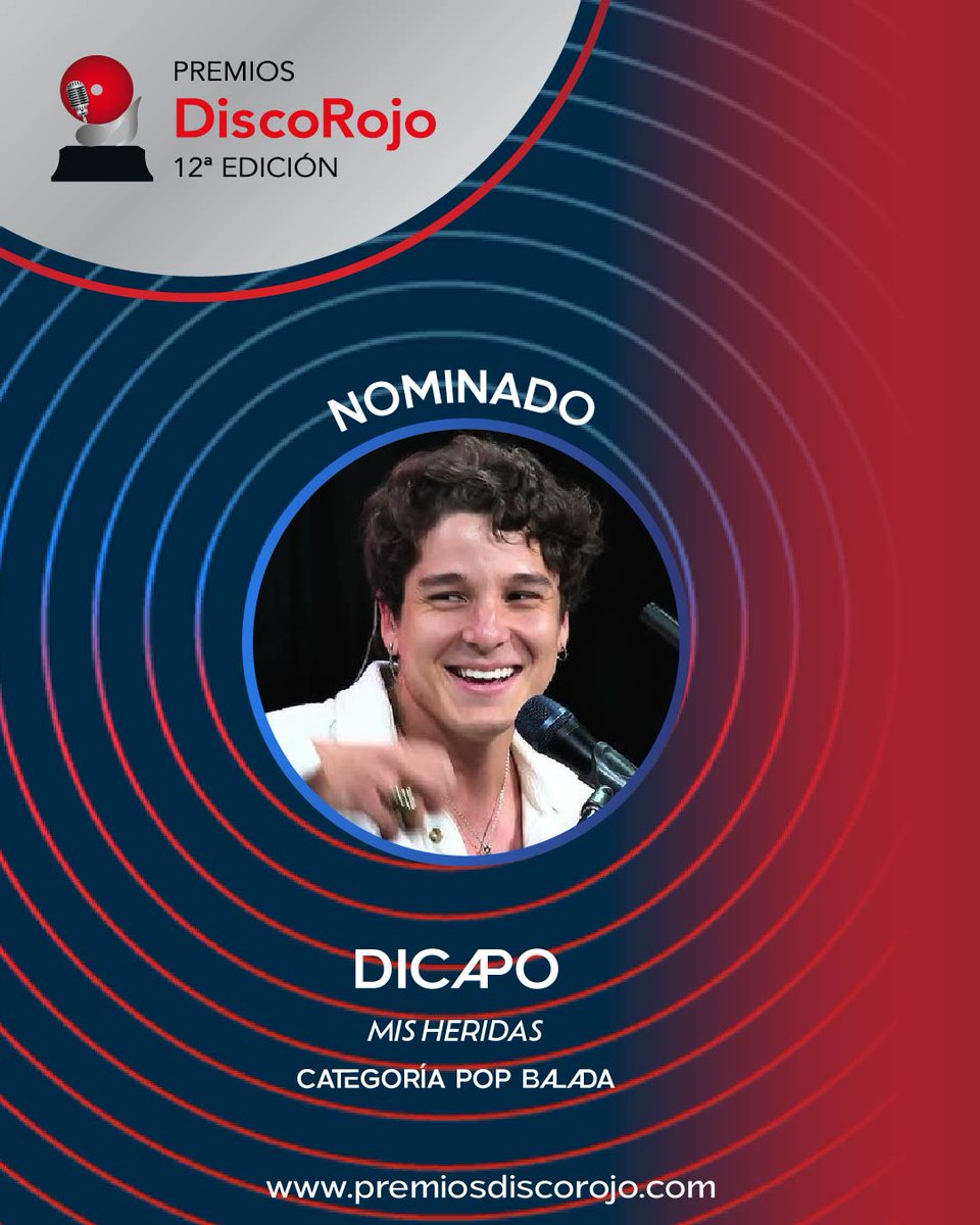 PremiosDisco Rojo tweet media