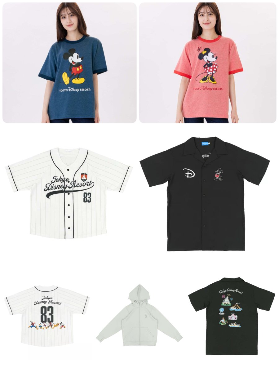 ディズニーリゾート Tシャツ ━━━━━━━━━━━━ #東京ディズニーリゾート 「Tシャツ」 ✎𓂃3