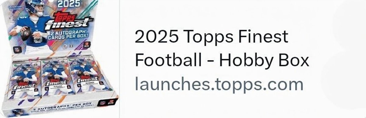 cardrestocks's tweet image. Product drop 👇 #TOPPS #AD 

$599.99 : bit.ly/4sOIUWe