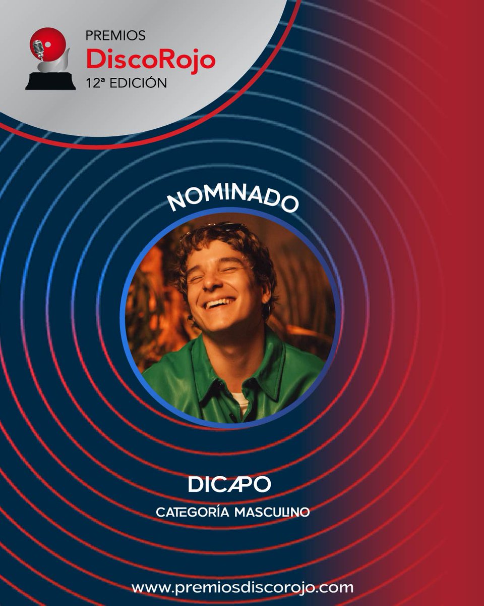 PremiosDisco Rojo tweet media