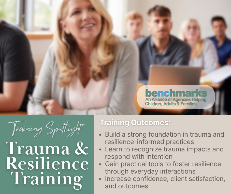 BenchmarksNC's tweet image. Understanding trauma changes how we serve. Our Trauma &amp;amp; Resilience training explores its impact and how to respond with compassion and skill. Essential for human services professionals! Explore our full training catalog to find the right fit. #TraumaInformed #CommunityCare