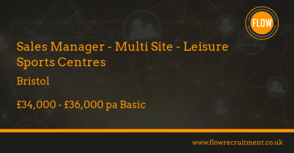 FlowRecruitment's tweet image. New Job! Sales Manager - Multi Site - Leisure Sports Centres, £34,000 - £36,000 pa Basic + Commission (OTE £40k pa +) + Great Benefits - #Bristol.

To apply please visit flowrecruitment.co.uk paiger.link/1033417629