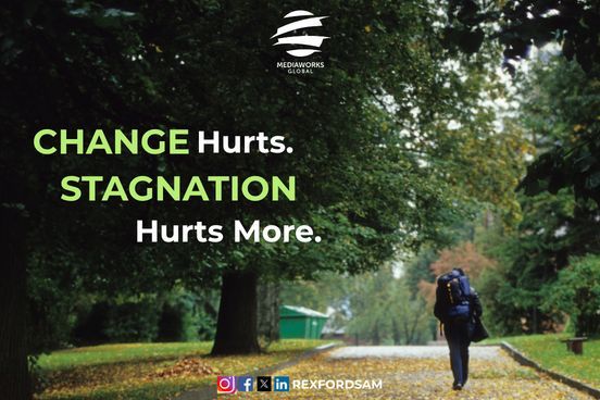 RexfordSam's tweet photo. Pain is part of the process. But so is power. Don't numb it - navigate through it.
#MediaWorksGlobal #GrowThroughIt #TransformationPain https://t.co/QrN7El86IJ