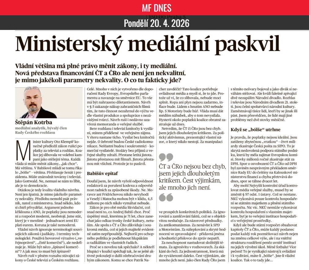 Tomáš Tesař tweet media