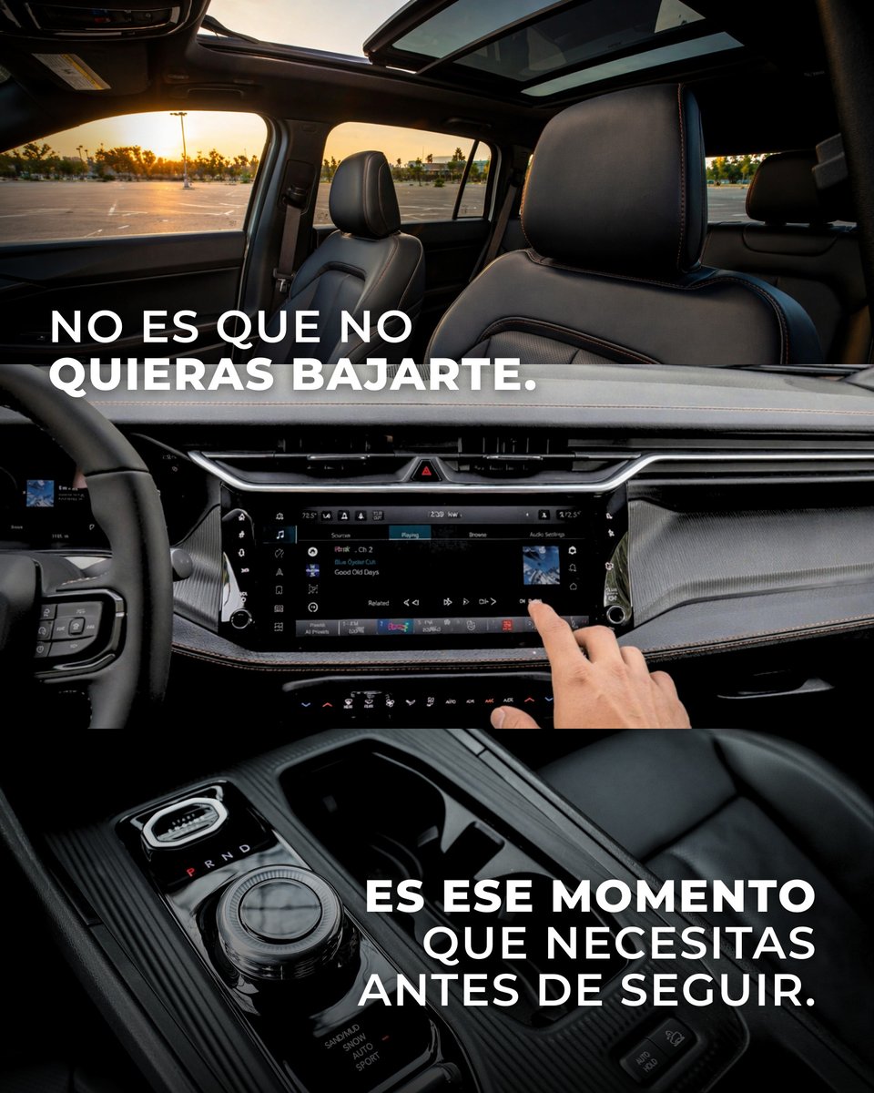 jeeppr's tweet image. ¿Eres uno de esos? Con #Jeep, la combinación de comodidad, tecnología y espacio transforma ese momento en algo mejor.🔥