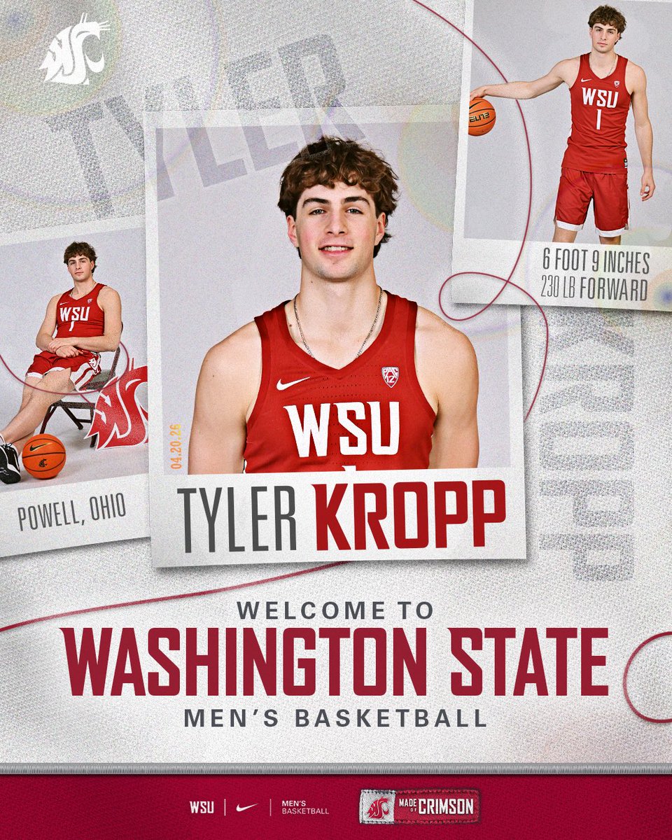Washington State Men's Basketball tweet media