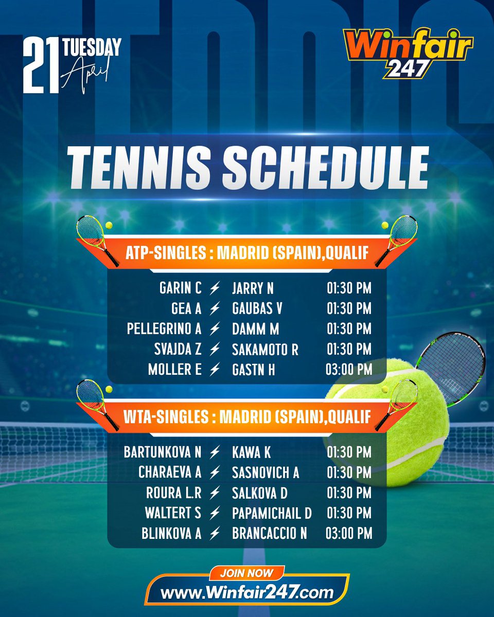 winfair247game's tweet image. GET YOUR 🆔 in a click
JOIN NOW!
WinFair247.com

 
📱 Connect With Us Now
Instagram-
instagram.com/winfair247.esp…
 
WhatsApp- wa.link/winfair247site
Telegram- t.me/winfair247chat9 

#WinFair247
#OnlineCasino 
#CasinoGames 
#OnlineGaming