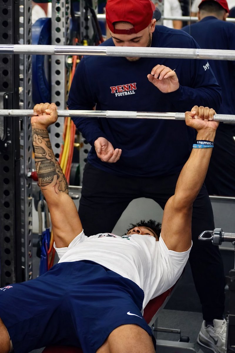 PennFB's tweet image. One workout. One cause. Today we lift for the rare disease community 💪 #WeTackleRare #LiftForLife

#FightOnPenn #1Team1HEARTbeat