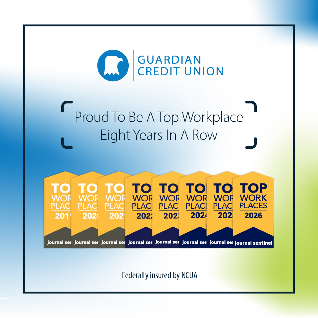 GuardianCU's tweet image. We're proud to announce that Guardian Credit Union has been recognized as a Top Workplace for the eighth year in a row! We're grateful for our incredible employees who make this achievement possible year after year. ow.ly/MX8m50YMJ5q

#CreditUnion #MKE #Milwaukee