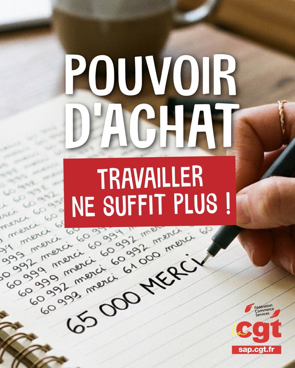 sap_CGT's tweet image. 65 000 ! 📢 La #pétition explose. Les travailleuses du lien refusent la "double peine". Urgence sociale : employeurs et gouv doivent agir. ⛽🛒On continue ➡️ change.org/p/hausse-du-ca… #Social #ServicesALaPersonne #Inflation2026