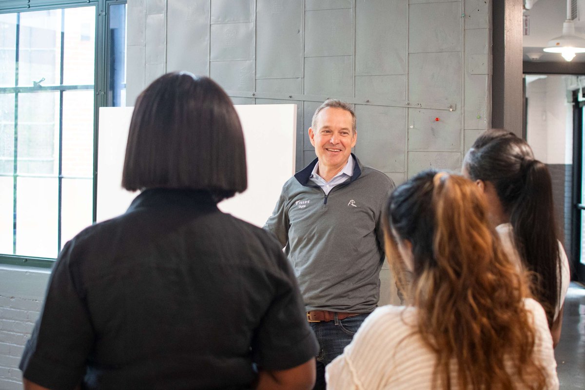 PresPrecinct's tweet photo. And we’re officially underway. 🚀 

Yesterday, we kicked off the Corporate Leaders Program alongside @TELUS_Digital president, @TobiasDengel, whose leadership at the intersection of technology and innovation sets the tone for the week ahead.

#CLP2026 #GlobalLeadership https://t.co/ngylO1dc5n