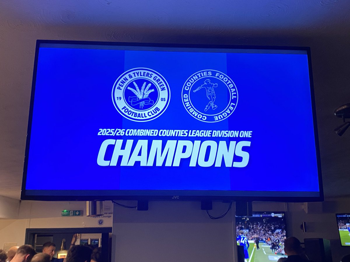 Pritch5405's tweet photo. What an amazing journey and accomplishment for @penntgfc History made and promotion to @ComCoFL Step 5. Proud of all my players and all their hard work and efforts, we did it, Champions 🏆⚽️ https://t.co/mMSjwICaKE