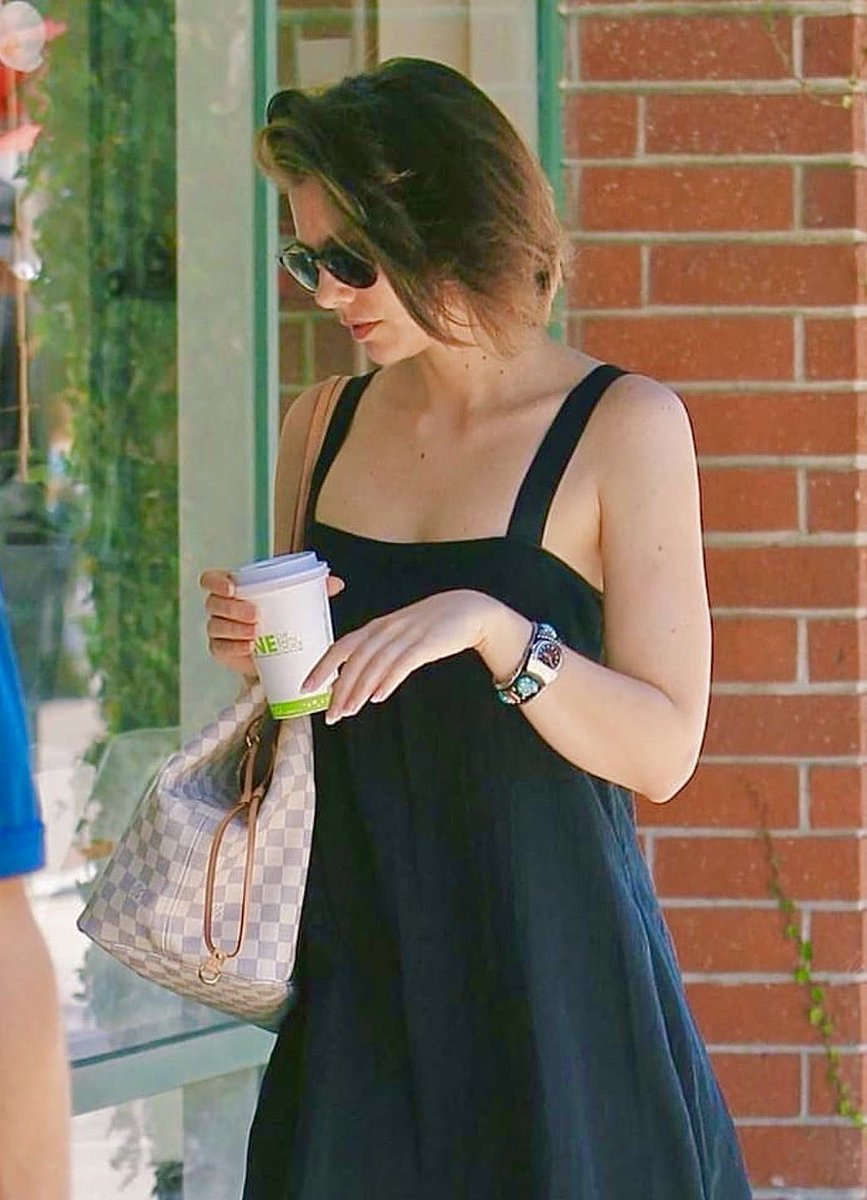 if you catch her with her third coffee of the day - mind your business.