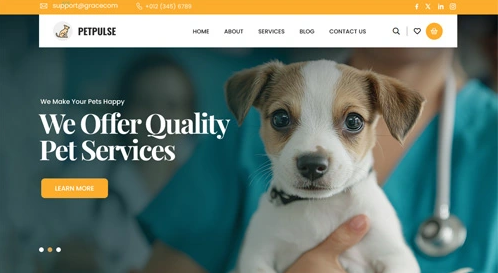 grace_themes's tweet image. Veterinary Clinic WordPress Theme for Pet Clinics and Animal Services gracethemes.com/themes/veterin…
#theme #template #web