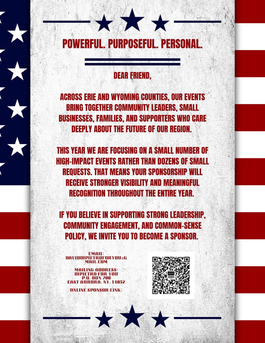 DiPietroForYou's tweet image. 📣Looking to grow your business outreach AND make a difference in the community? Look no further...CLICK HERE 👇: dipietroforyou.com/legislative-pa…

#dipietroforyou #ImpactThatMatters