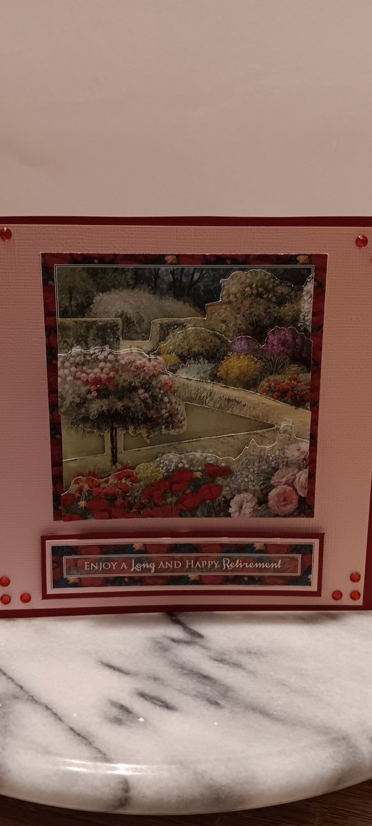 HandcraftedbyW1's tweet image. Do you know someone about to retire? Here's the perfect card to wish them a long and happy retirement. 
Have a lovely evening everyone 😊 
etsy.com/uk/shop/Handcr… 

#handmade #poppies #creativity