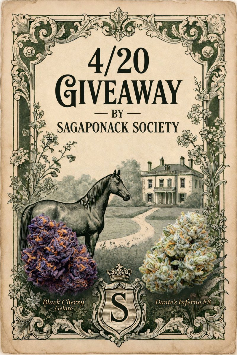 4/20 GIVEAWAY 🌿

Two strains. One winner.

Dante’s Inferno
Black Cherry Gelato

To enter:
• Follow
• Like
• Repost
• Comment “420”

Winner tomorrow.
