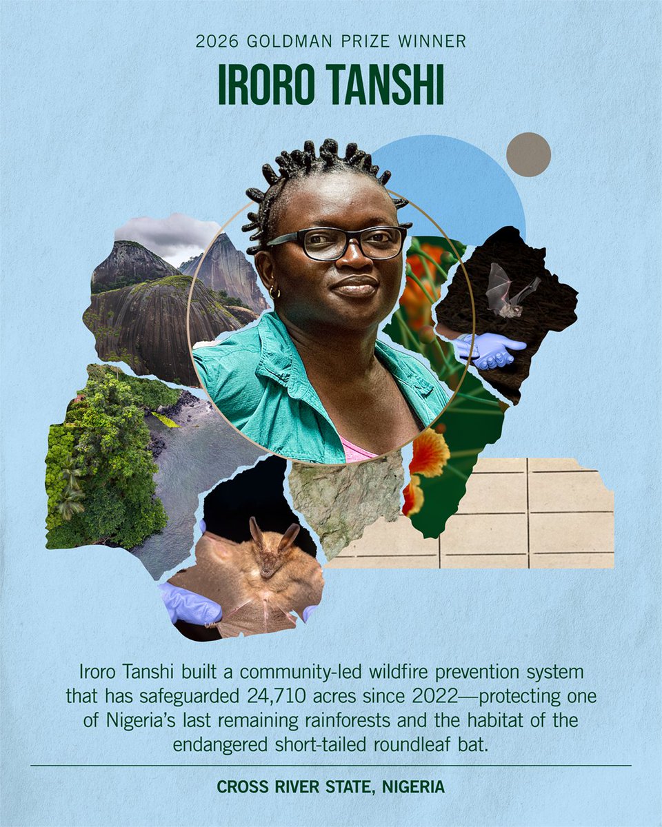 The Goldman Environmental Prize tweet media