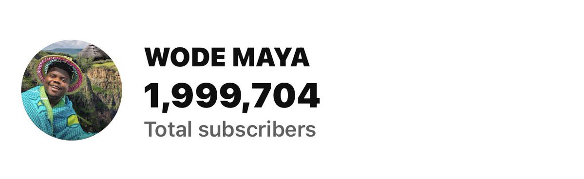 Wode Maya ® tweet media