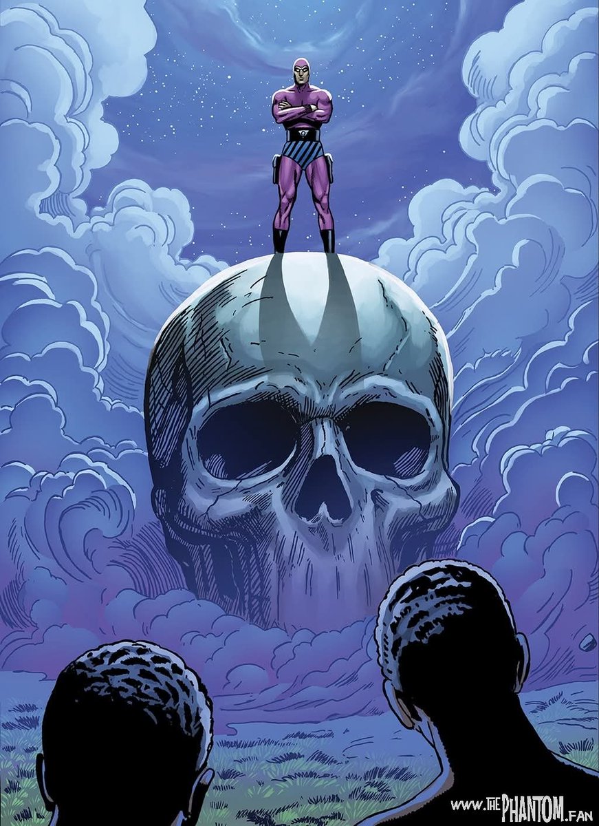 thephantom_fan's tweet image. 🎨 Jeremy MacPherson. #thephantom #comicbook #skull