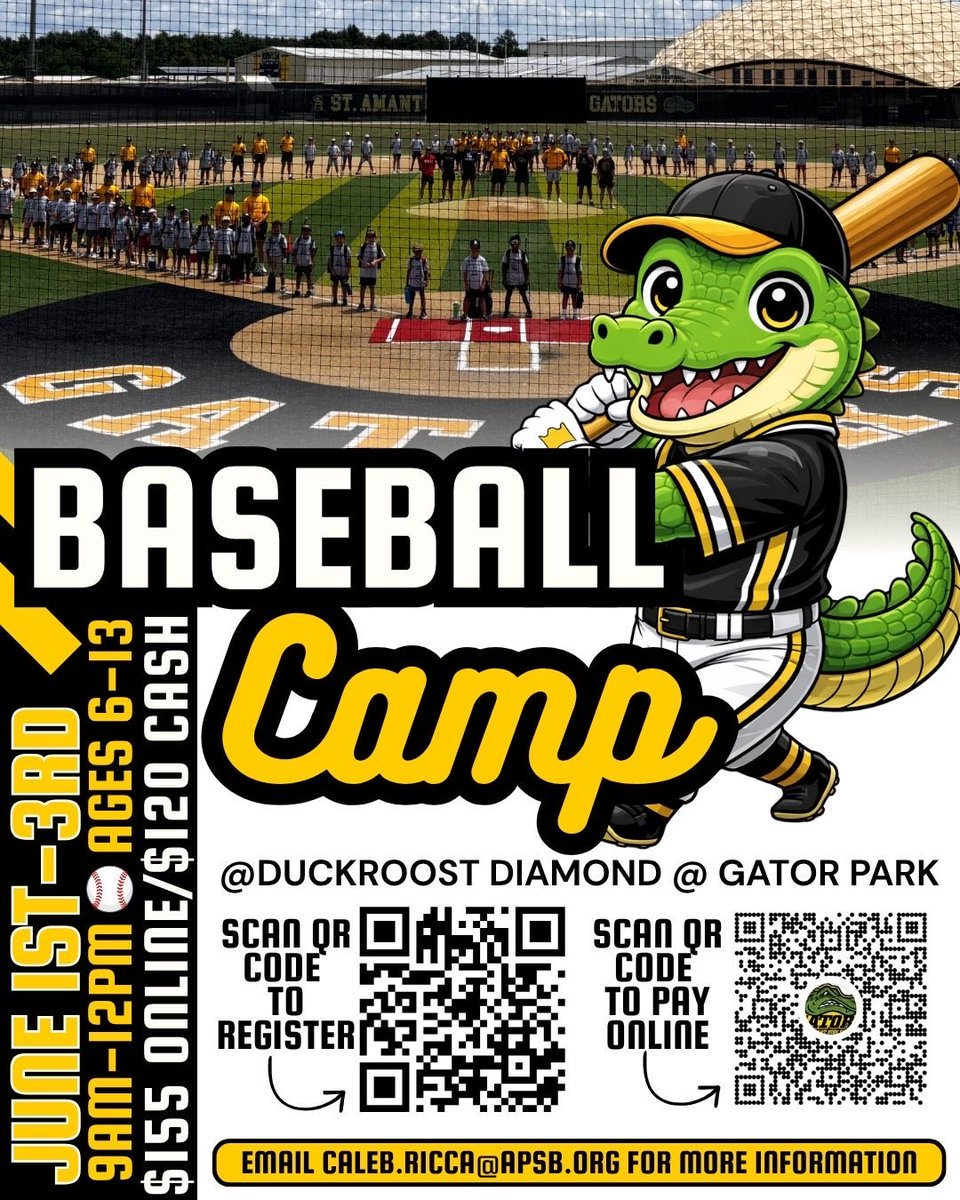 St. Amant Baseball tweet media