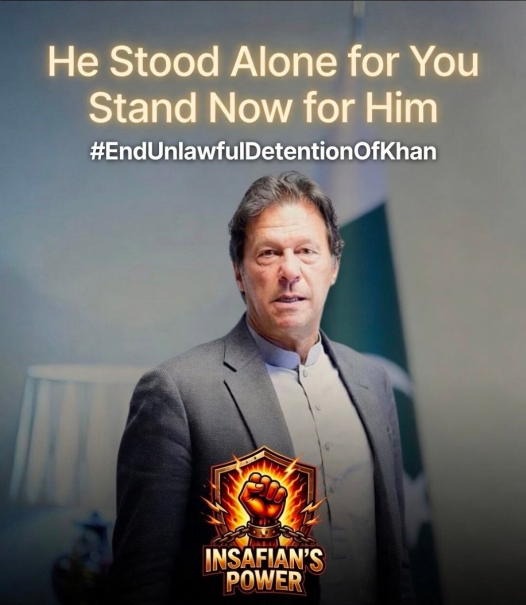 VishhuuuK's tweet photo. Every passing hour without clarity deepens the fear. Transparency and immediate medical attention are the least that can be done.

@TeamiPians
#EndUnlawfulDetentionOfKhan https://t.co/5p7v3Ey0TB