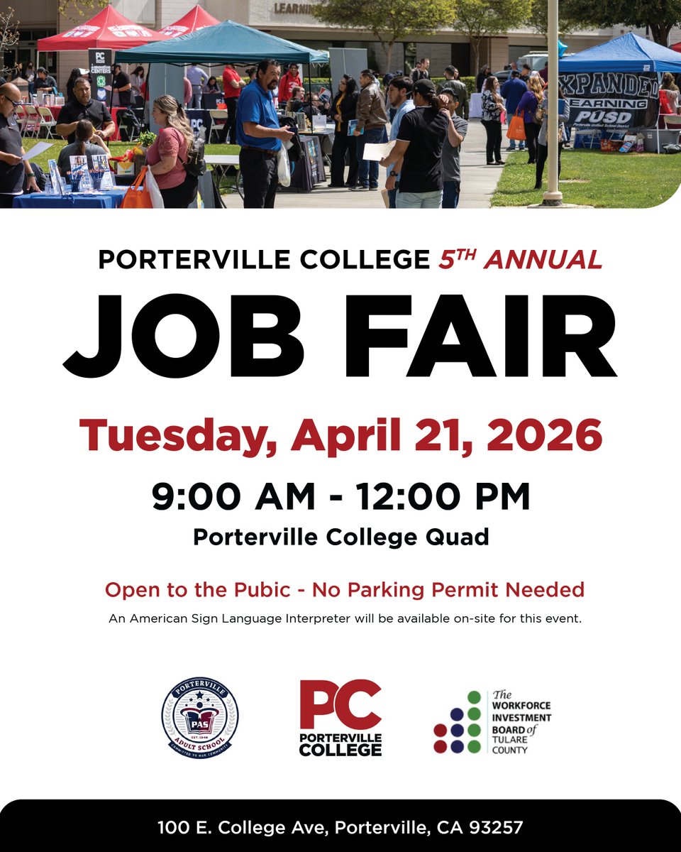 Porterville College tweet media