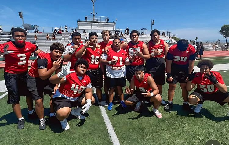 Got some work in this past weekend at the <a href="/SuperLinemen/">Super Linemen 5v5</a> camp!
#GRIND2SHINE

Costa Mesa high school