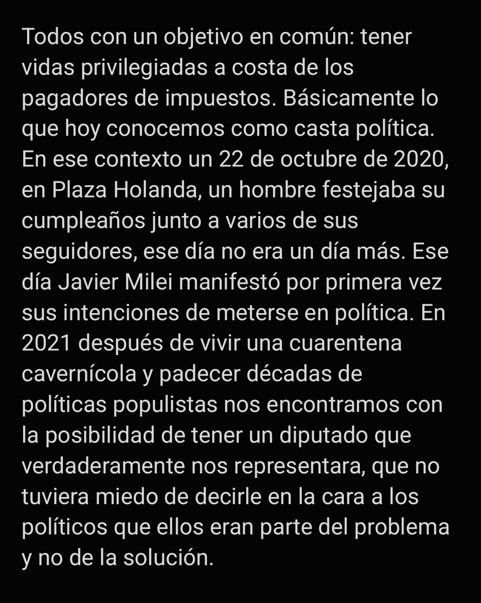 mis2centavos's tweet photo. Acá les dejo lo que acaba de publicar el libertario arrepentido @Luchoofg sobre @isidrobonicatto, @agustinromm y @Turios. 

Por si se borra. https://t.co/1X1RbMNH6j