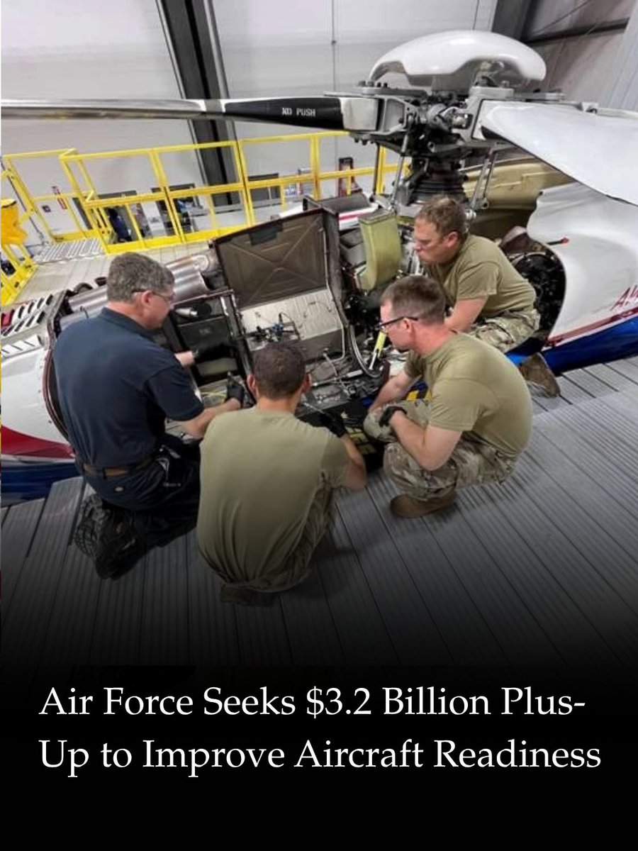 ASForcesMag's tweet image. Leaders from the Army, Navy, Marine Corps, and Space Force all agreed that right-to-repair legislation would be helpful if included in the next National Defense Authorization Act.
MORE: airandspaceforces.com/air-force-want…
#AirForce #Airman