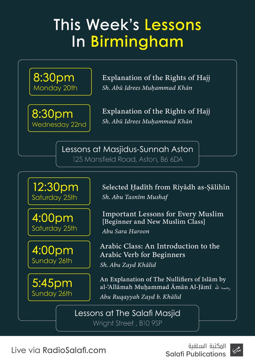 Salafi Publications tweet media