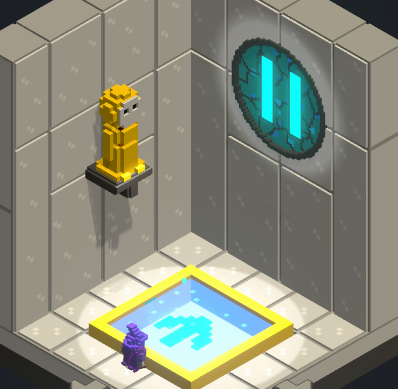 riddlemasterllc's tweet photo. For those who didn't know, OOLO's got a secret ending! 

The normal ending can take around 4-5 hours on a blind playthrough, and you can ignore everything involving the secret ending if you want and just enjoy exploring the iso-metroidvania landscape!

But you may have noticed upon completing the game you were missing some things. Like that blank slot in your artifacts list for example.

There are chains of secrets leading to secrets that ultimately can lead you to entirely new regions of the game that are quite sizeable and filled with uniquely new puzzle types and environments.

One of them is possible to stumble into accidentally, but one of them will require paying attention to details that seem enigmatic--or potentially even irrelevant--at first.

#oolo #indiegames
