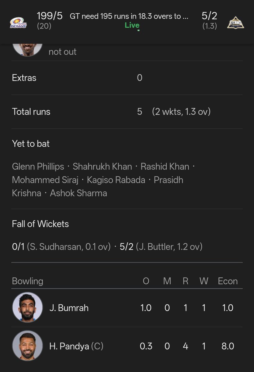 GOAT BUMRAH is back
Now you will feel the heat of MI
MI has started to make their comeback now 😨😭 

#IPLUpdates